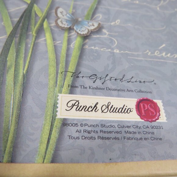 Faux Book Storage Box DOUBLE SIDED Lilly Flowers Magnetic closure - Picture 5 of 12